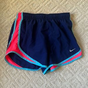 Navy Neon Pink/blue NIKE shorts 💙💕🏃🏼‍♀️